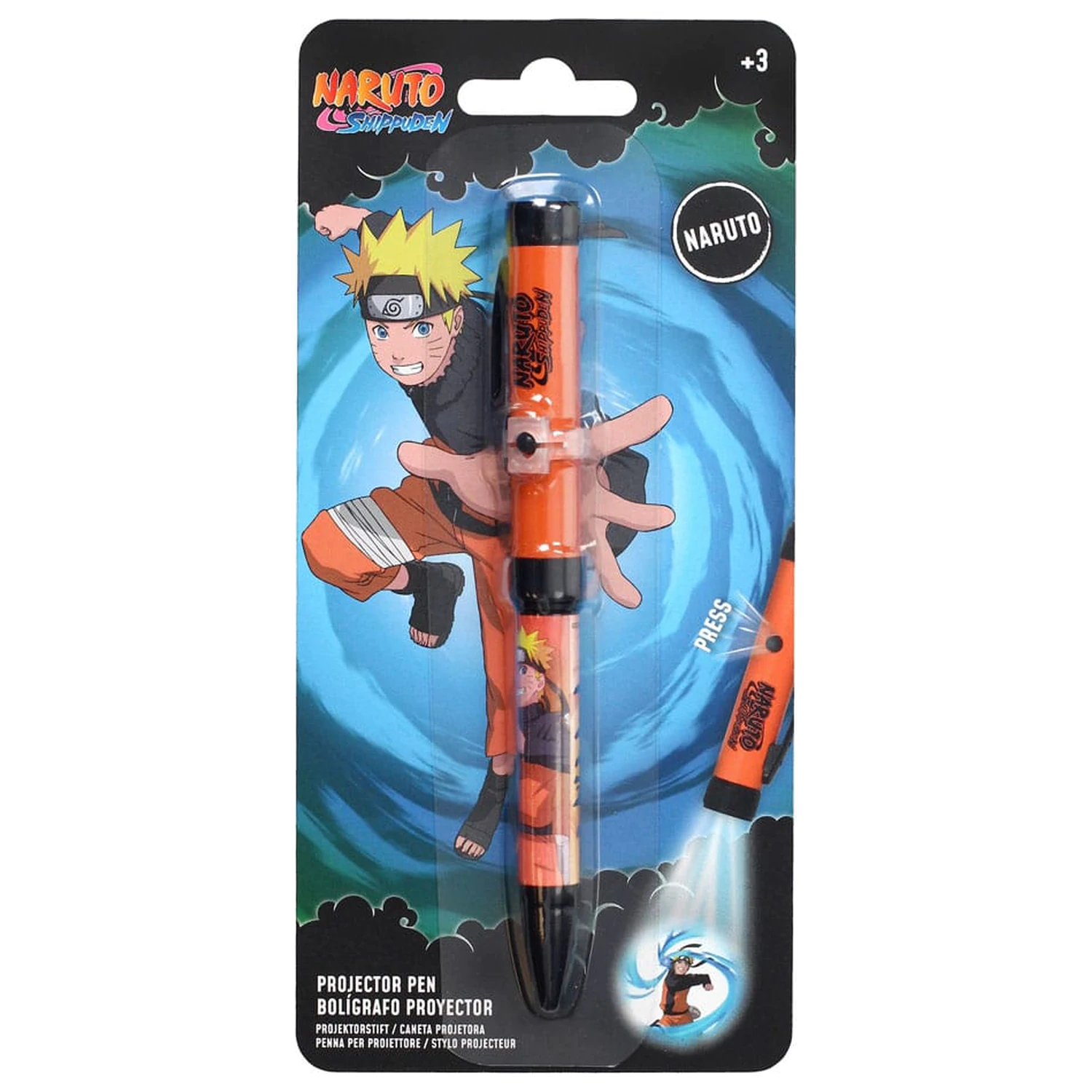 Naruto Shippuden Pen with Light Projector Naruto fotografija proizvoda