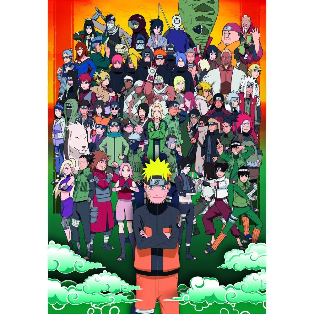 Naruto Shippuden slagalica 1500 kom fotografija proizvoda