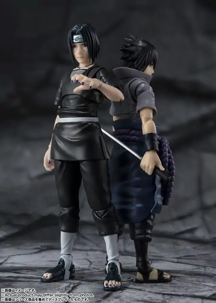 Naruto Shippuden S.H. Figuarts akcijska figura Itachi Uchiha NarutoP99 Edition 15 cm fotografija proizvoda