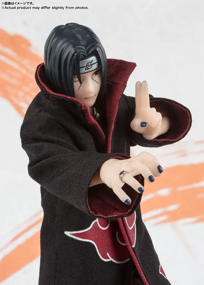 Naruto Shippuden S.H. Figuarts akcijska figura Itachi Uchiha NarutoP99 Edition 15 cm fotografija proizvoda