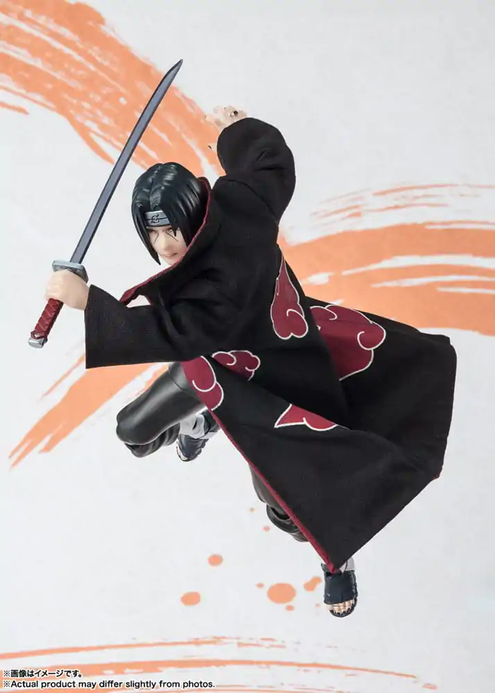 Naruto Shippuden S.H. Figuarts akcijska figura Itachi Uchiha NarutoP99 Edition 15 cm fotografija proizvoda