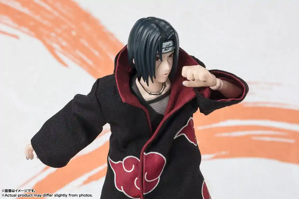 Naruto Shippuden S.H. Figuarts akcijska figura Itachi Uchiha NarutoP99 Edition 15 cm fotografija proizvoda