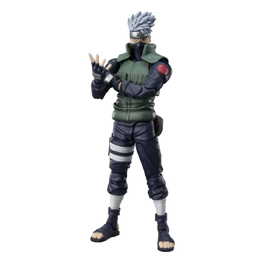 Naruto Shippuden S.H. Figuarts akcijska figura Kakashi Hatake -The famed Sharingan Hero- 16 cm fotografija proizvoda