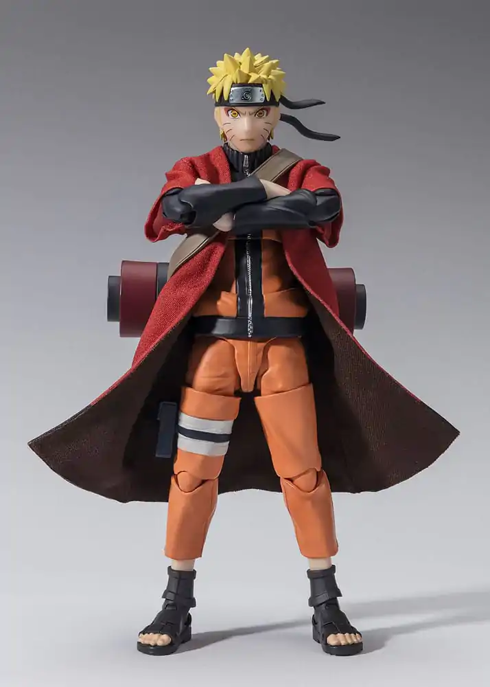 Naruto Shippuden S.H. Figuarts akcijska figura Naruto Uzumaki (Sage Mode) - Savior of Konoha 15 cm fotografija proizvoda