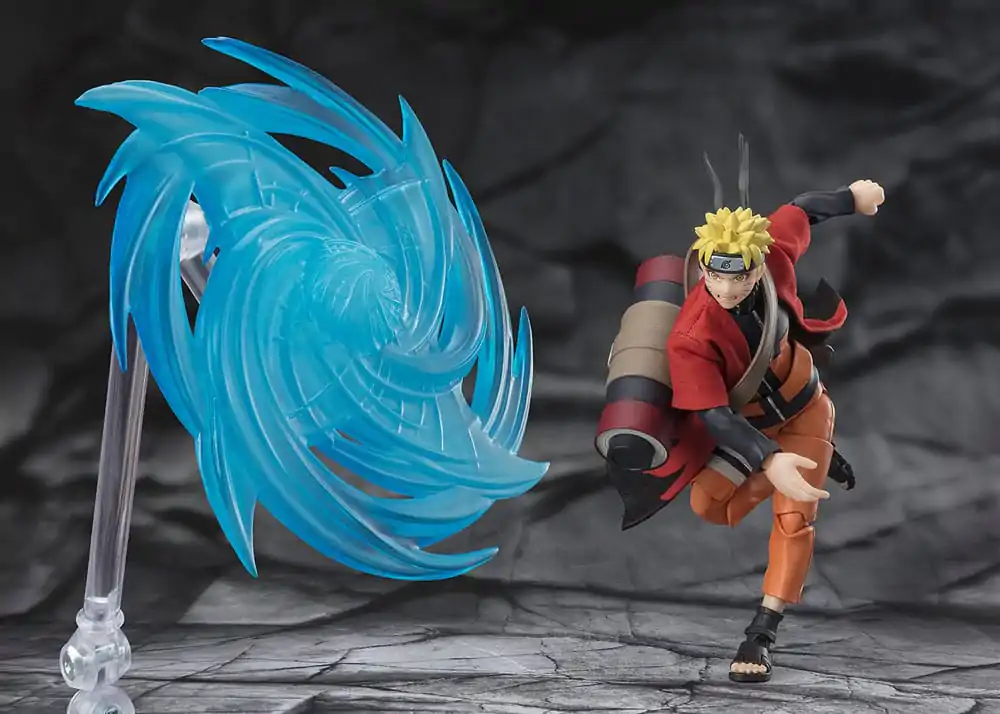 Naruto Shippuden S.H. Figuarts akcijska figura Naruto Uzumaki (Sage Mode) - Savior of Konoha 15 cm fotografija proizvoda