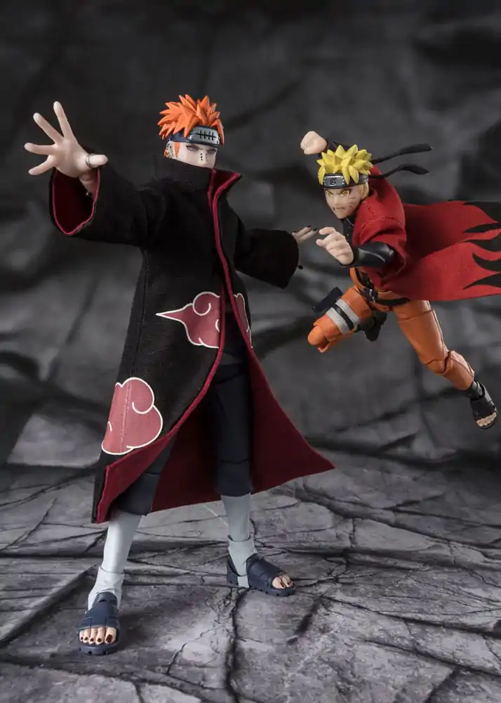 Naruto Shippuden S.H. Figuarts akcijska figura Pain Tendo - Six Path Rinnegan 15 cm fotografija proizvoda