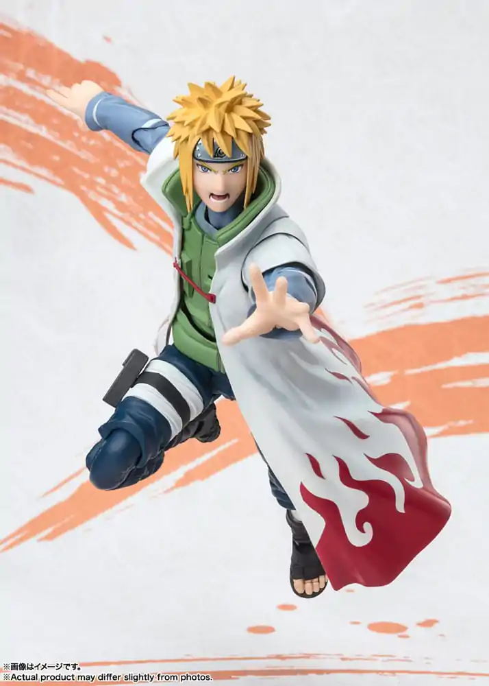 Naruto Shippuden S.H.Figuarts akcijska figura Minato Namikaze NarutoP99 Edition 16 cm fotografija proizvoda