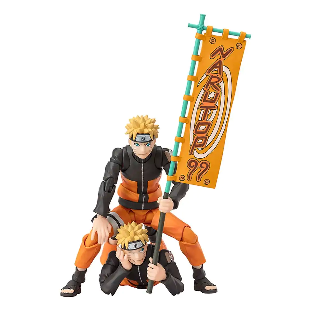 Naruto Shippuden S.H. Figuarts akcijska figura Naruto Uzumaki Naruto OP99 Edition 15 cm fotografija proizvoda