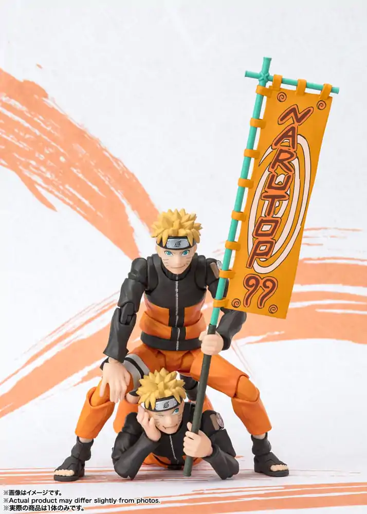 Naruto Shippuden S.H. Figuarts akcijska figura Naruto Uzumaki Naruto OP99 Edition 15 cm fotografija proizvoda