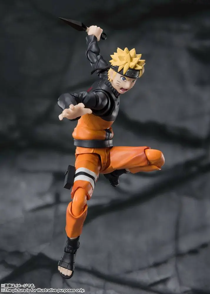 Naruto Shippuden S.H. Figuarts akcijska figura Naruto Uzumaki -The Jinchuuriki entrusted with Hope- 14 cm fotografija proizvoda