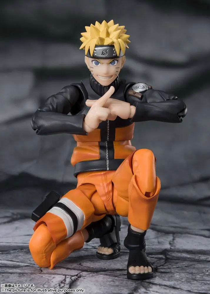 Naruto Shippuden S.H. Figuarts akcijska figura Naruto Uzumaki -The Jinchuuriki entrusted with Hope- 14 cm fotografija proizvoda