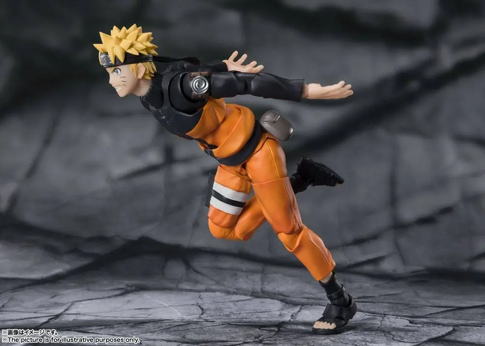 Naruto Shippuden S.H. Figuarts akcijska figura Naruto Uzumaki -The Jinchuuriki entrusted with Hope- 14 cm fotografija proizvoda