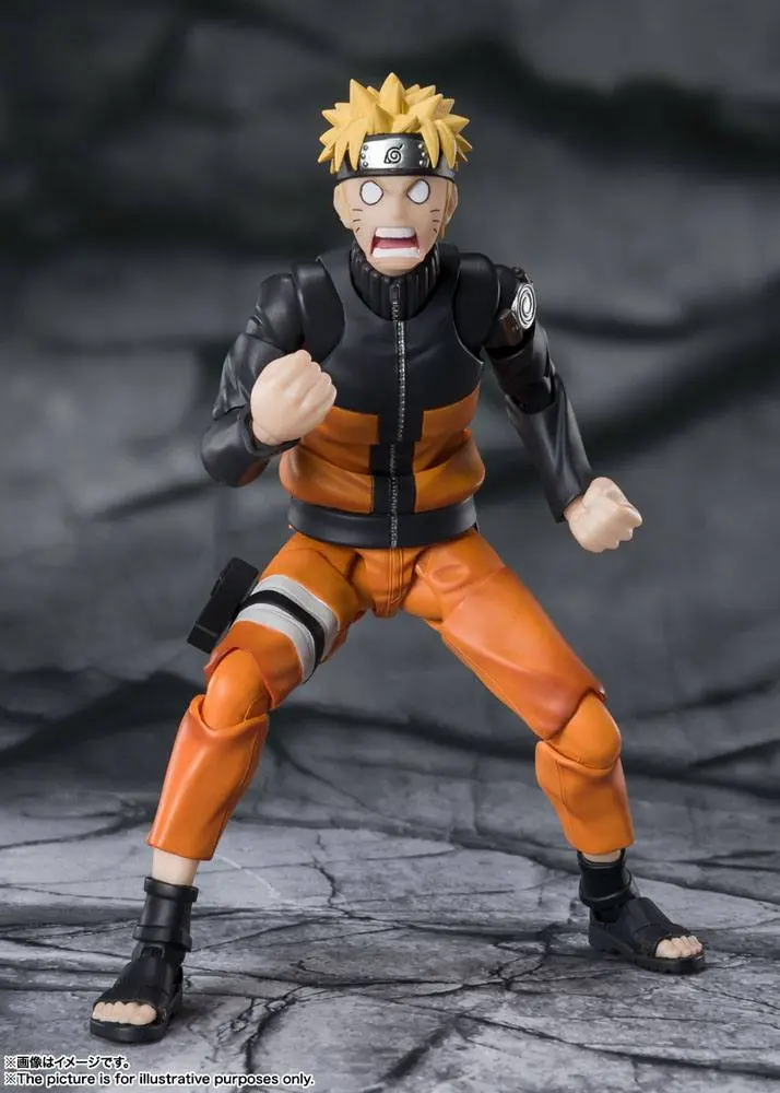 Naruto Shippuden S.H. Figuarts akcijska figura Naruto Uzumaki -The Jinchuuriki entrusted with Hope- 14 cm fotografija proizvoda