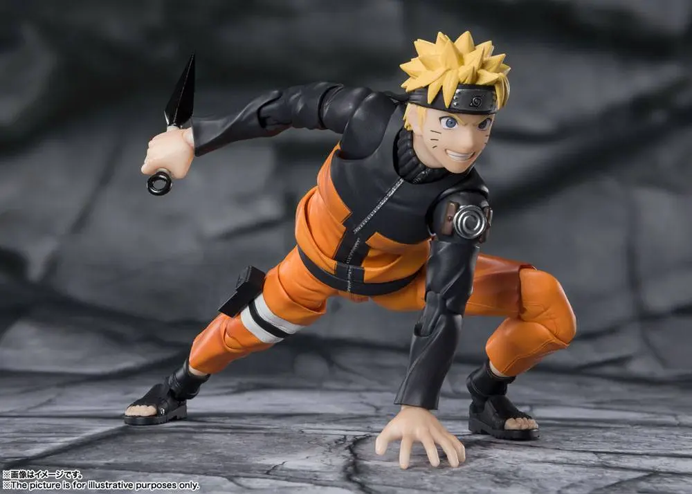 Naruto Shippuden S.H. Figuarts akcijska figura Naruto Uzumaki -The Jinchuuriki entrusted with Hope- 14 cm fotografija proizvoda