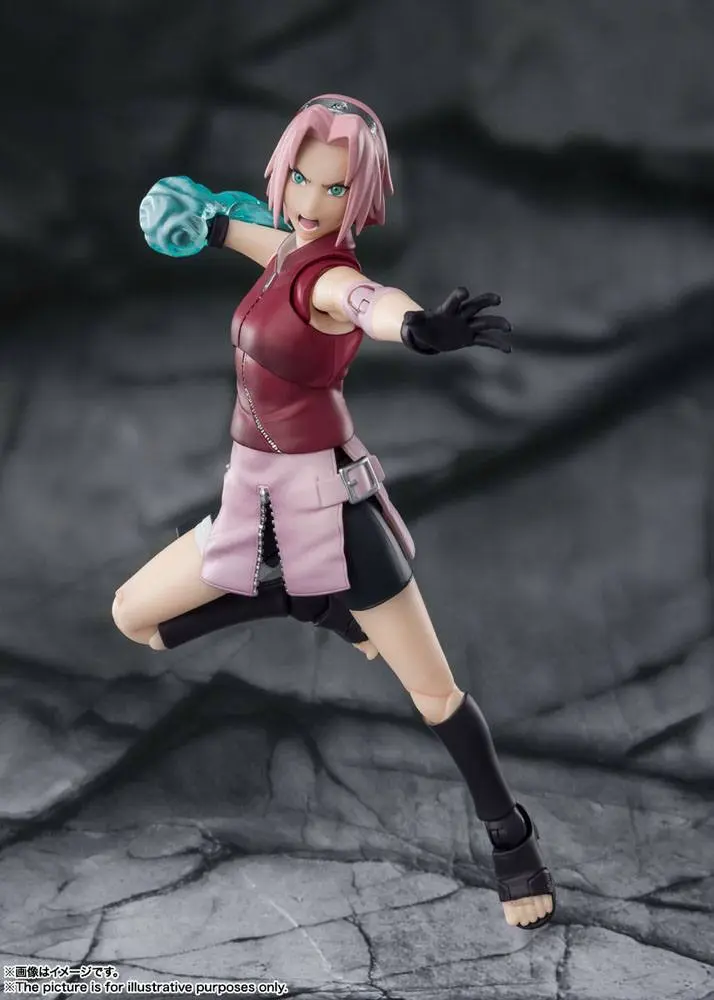 Naruto Shippuden S.H. Figuarts akcijska figura Sakura Haruno -Inheritor of Tsunade's indominable will- 14 cm fotografija proizvoda