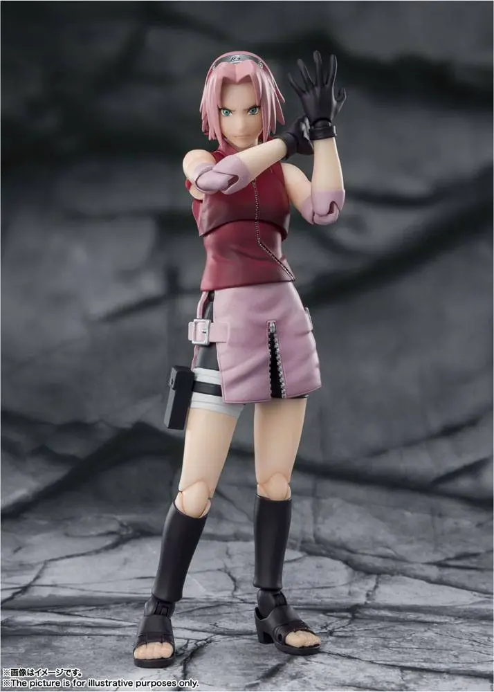 Naruto Shippuden S.H. Figuarts akcijska figura Sakura Haruno -Inheritor of Tsunade's indominable will- 14 cm fotografija proizvoda