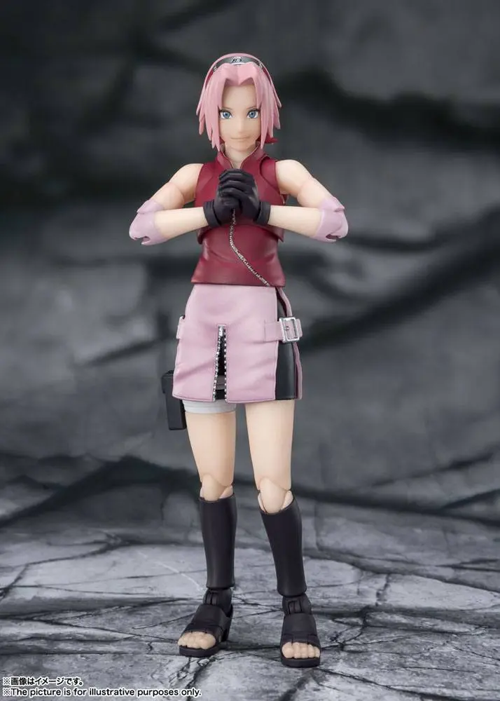 Naruto Shippuden S.H. Figuarts akcijska figura Sakura Haruno -Inheritor of Tsunade's indominable will- 14 cm fotografija proizvoda