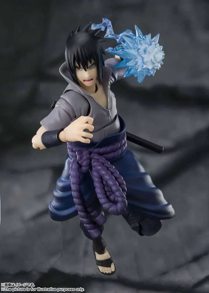 Naruto Shippuden S.H. Figuarts akcijska figura Sasuke Uchiha -He who bears all Hatred- 15 cm fotografija proizvoda