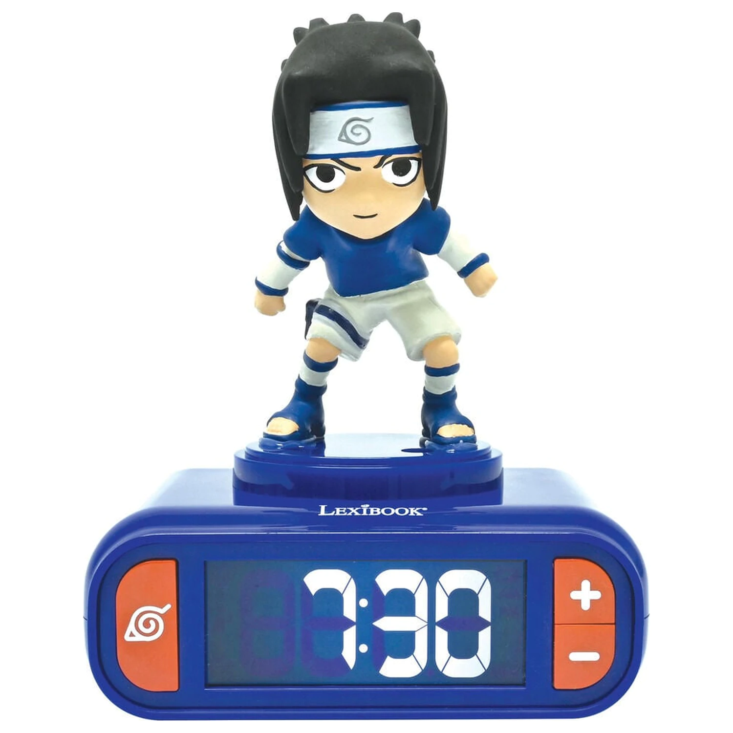 Naruto Shippuden Sasuke 3D noćno svjetlo digitalni budilica fotografija proizvoda