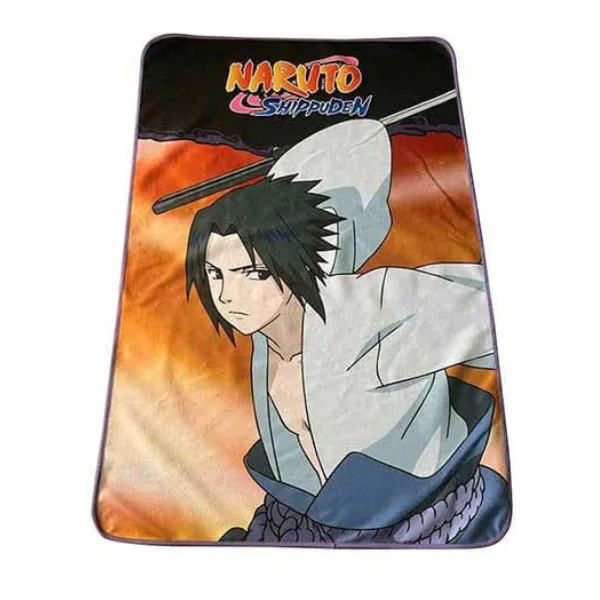 Naruto Shippuden Fleece Deka Sasuke 100 x 150 cm fotografija proizvoda