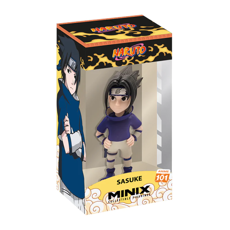 Naruto Shippuden Sasuke Uchiha Minix figura 12 cm fotografija proizvoda