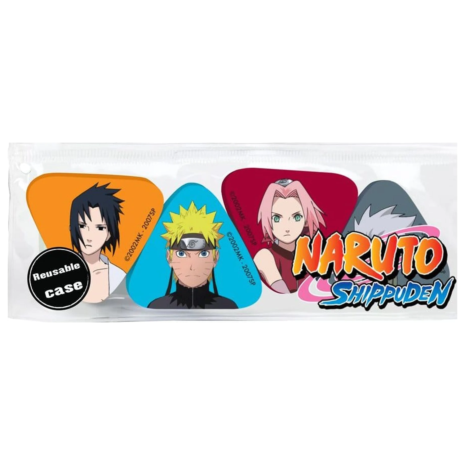 Naruto Set gumica za brisanje Shippuden: Team 7 fotografija proizvoda