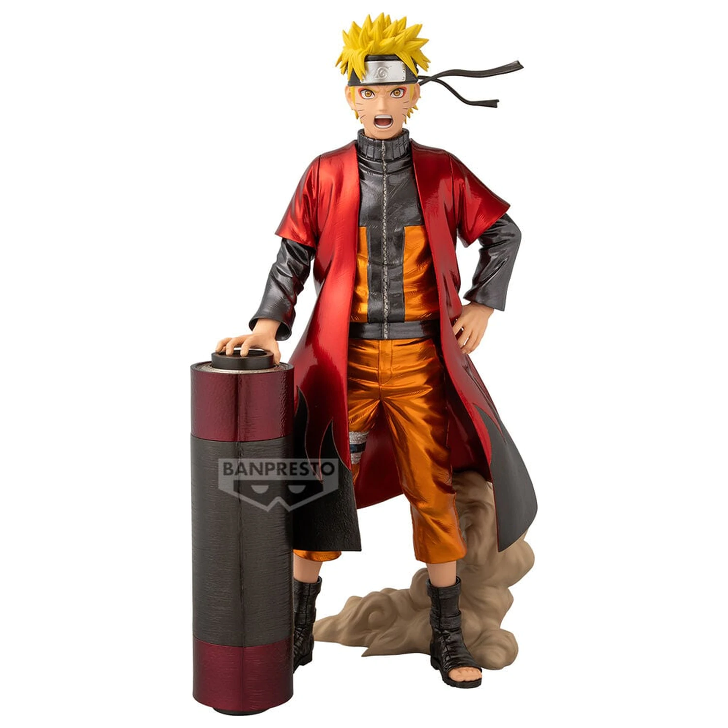 Naruto Shippuden Premium The Metallic Naruto Uzumaki figura 30 cm fotografija proizvoda