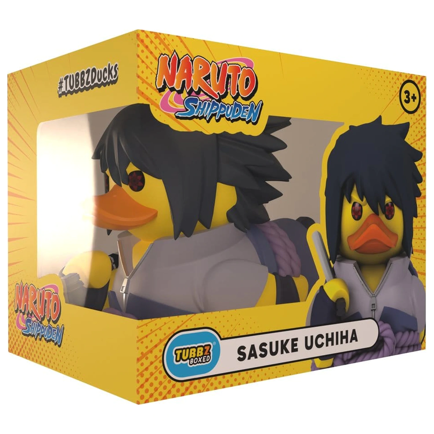 Naruto Shippuden Tubbz PVC figura Sasuke Uchiha Boxed Edition 10 cm fotografija proizvoda