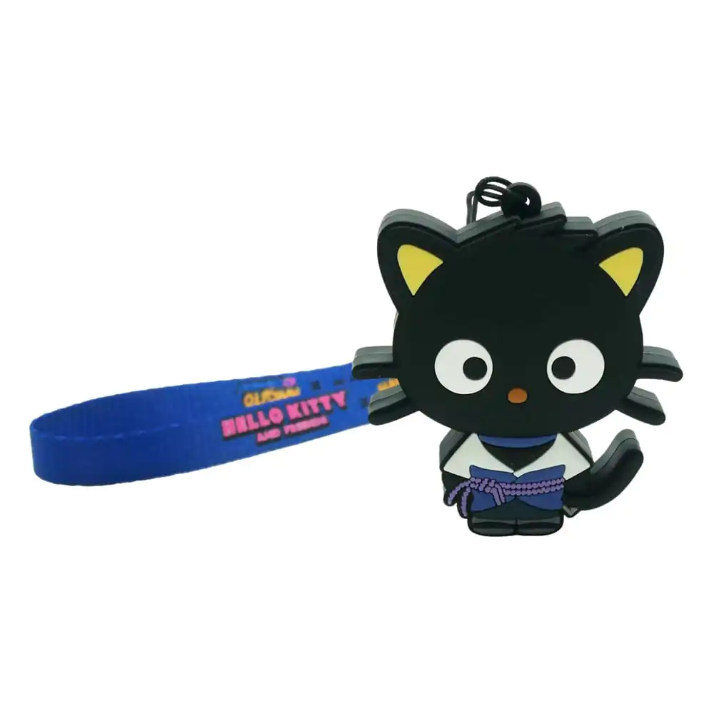 Naruto Shippuden x Hello Kitty PVC privjesak za ključeve Chococat Sasuke fotografija proizvoda