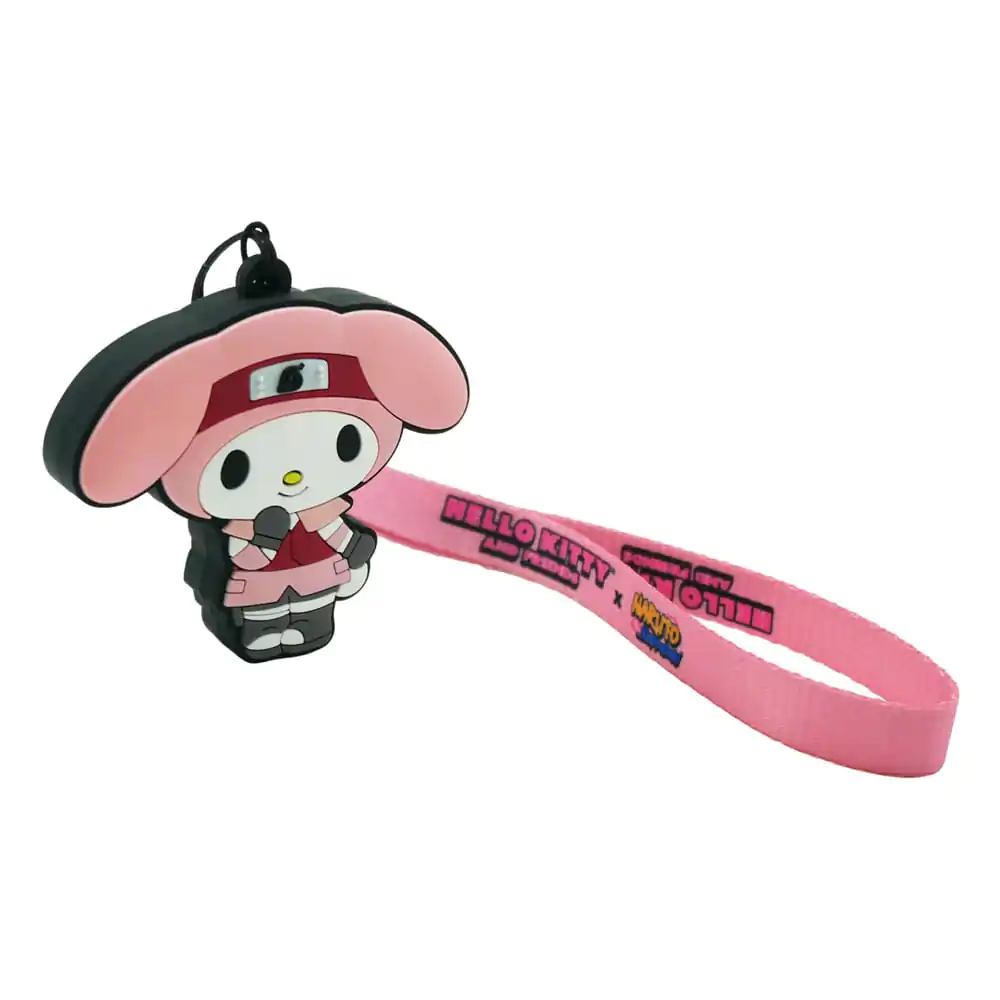 Naruto Shippuden x Hello Kitty PVC Privjesak za ključeve My Melody Sakura fotografija proizvoda