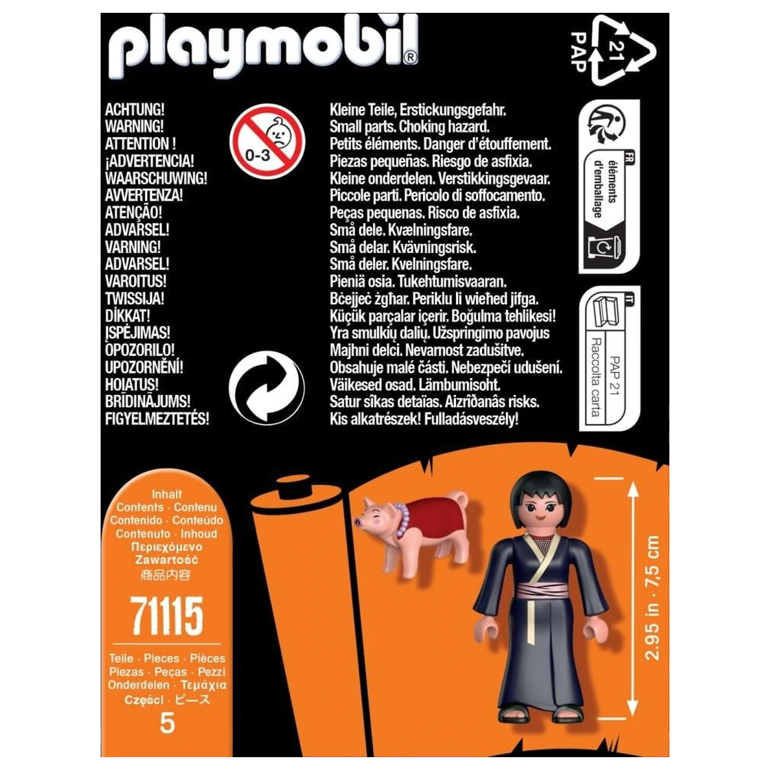 NARUTO Shizune Playmobil figura fotografija proizvoda