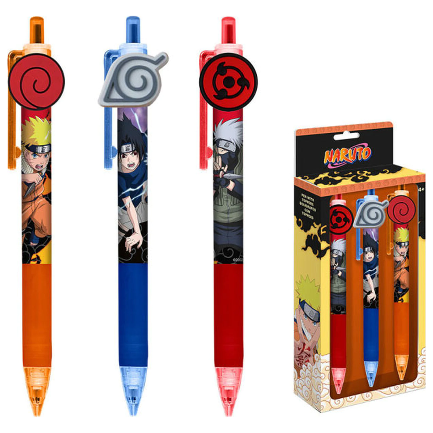 Naruto Symbol set 3 olovke fotografija proizvoda