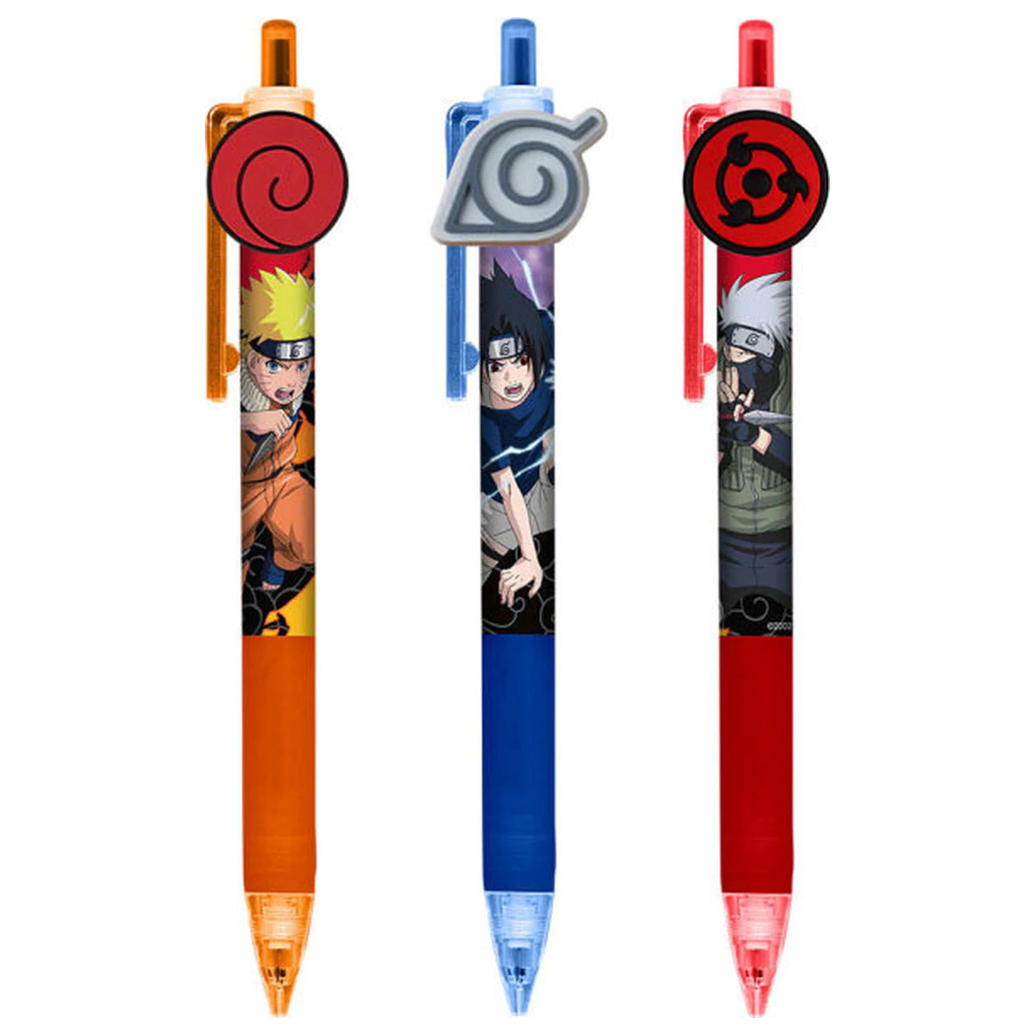 Naruto Symbol set 3 olovke fotografija proizvoda