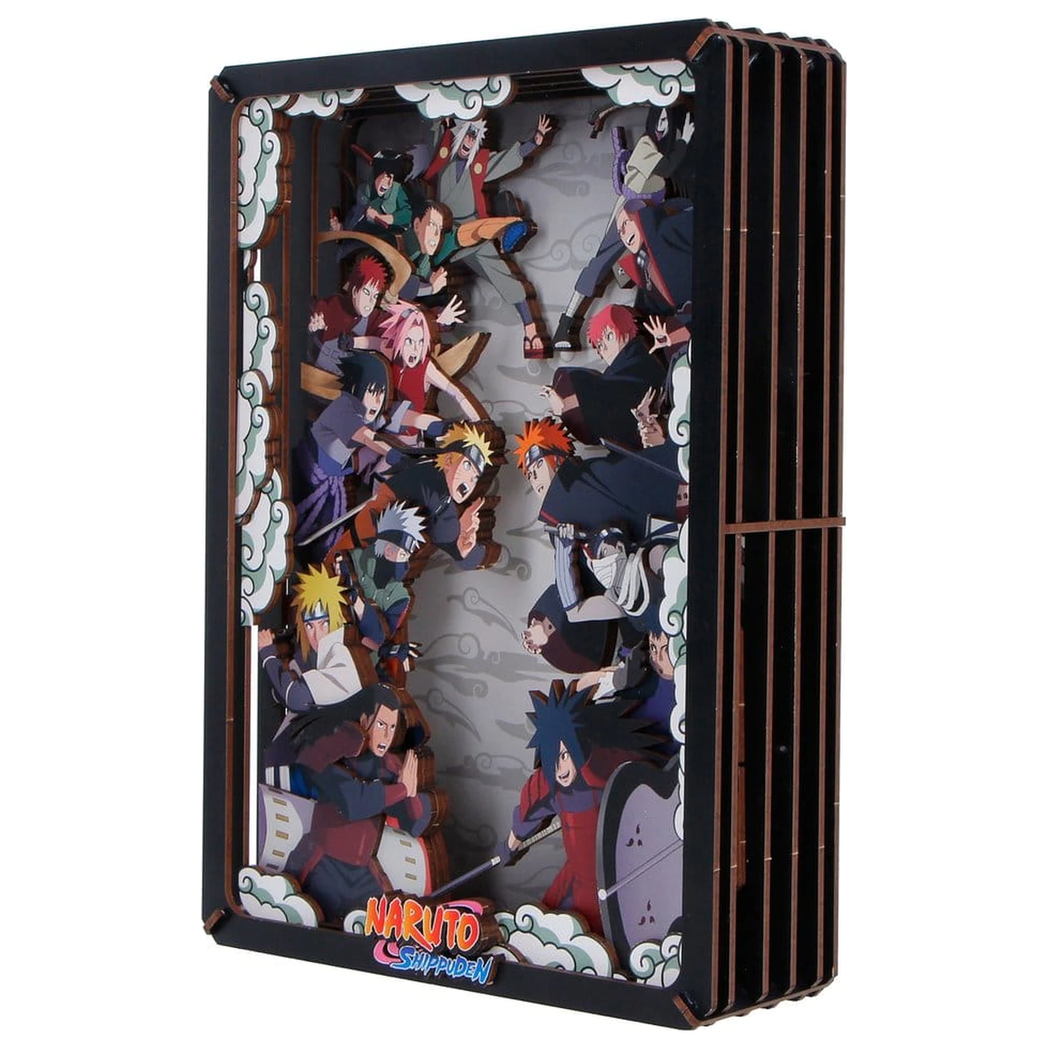 Naruto Set za modeliranje Drveno kazalište Borba (Veliki) 26 cm fotografija proizvoda
