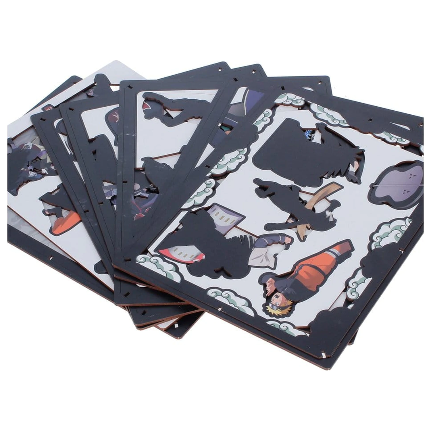 Naruto Set za modeliranje Drveno kazalište Borba (Veliki) 26 cm fotografija proizvoda