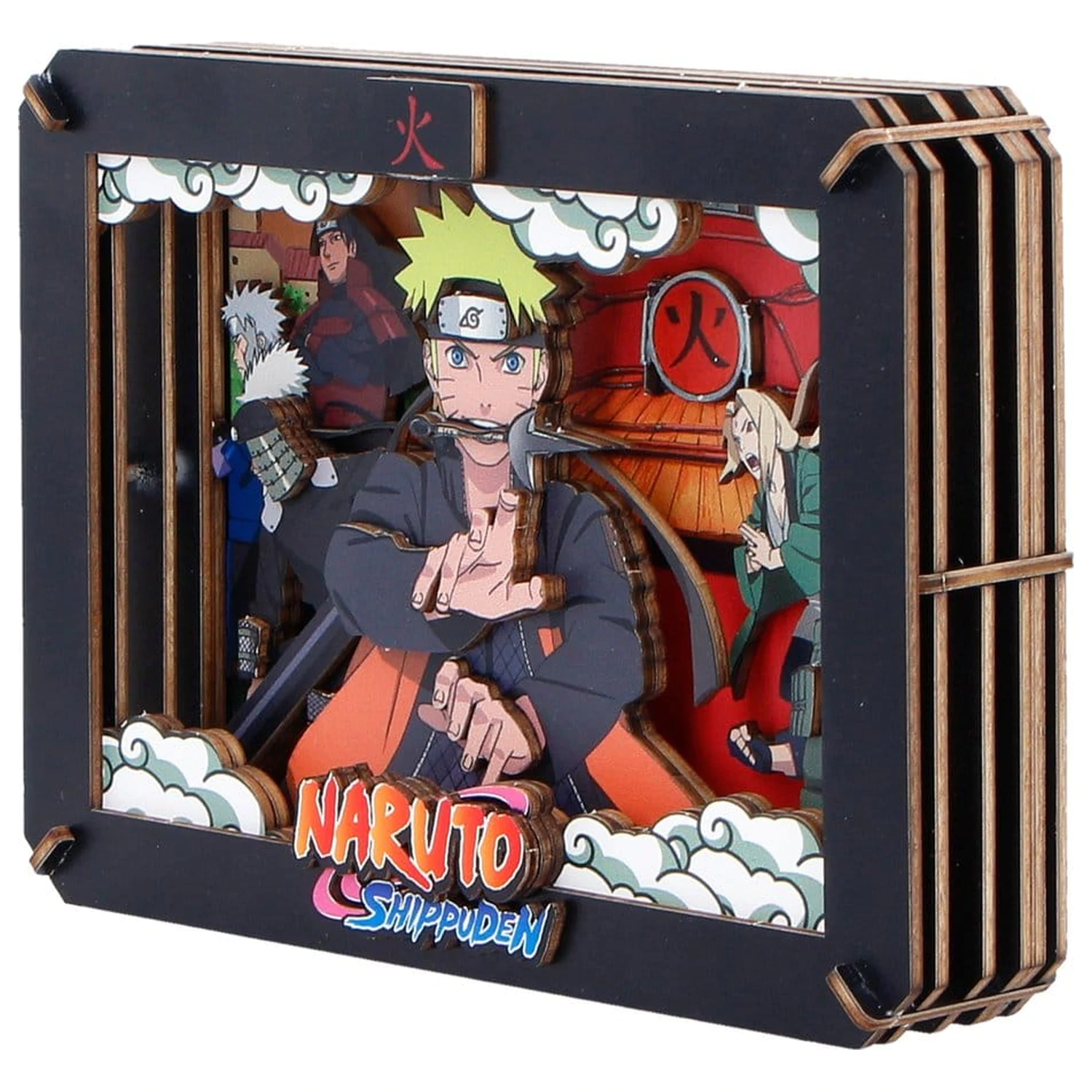 Naruto Model Kit Drveno Kazalište Hokage (srednje) 10 cm fotografija proizvoda