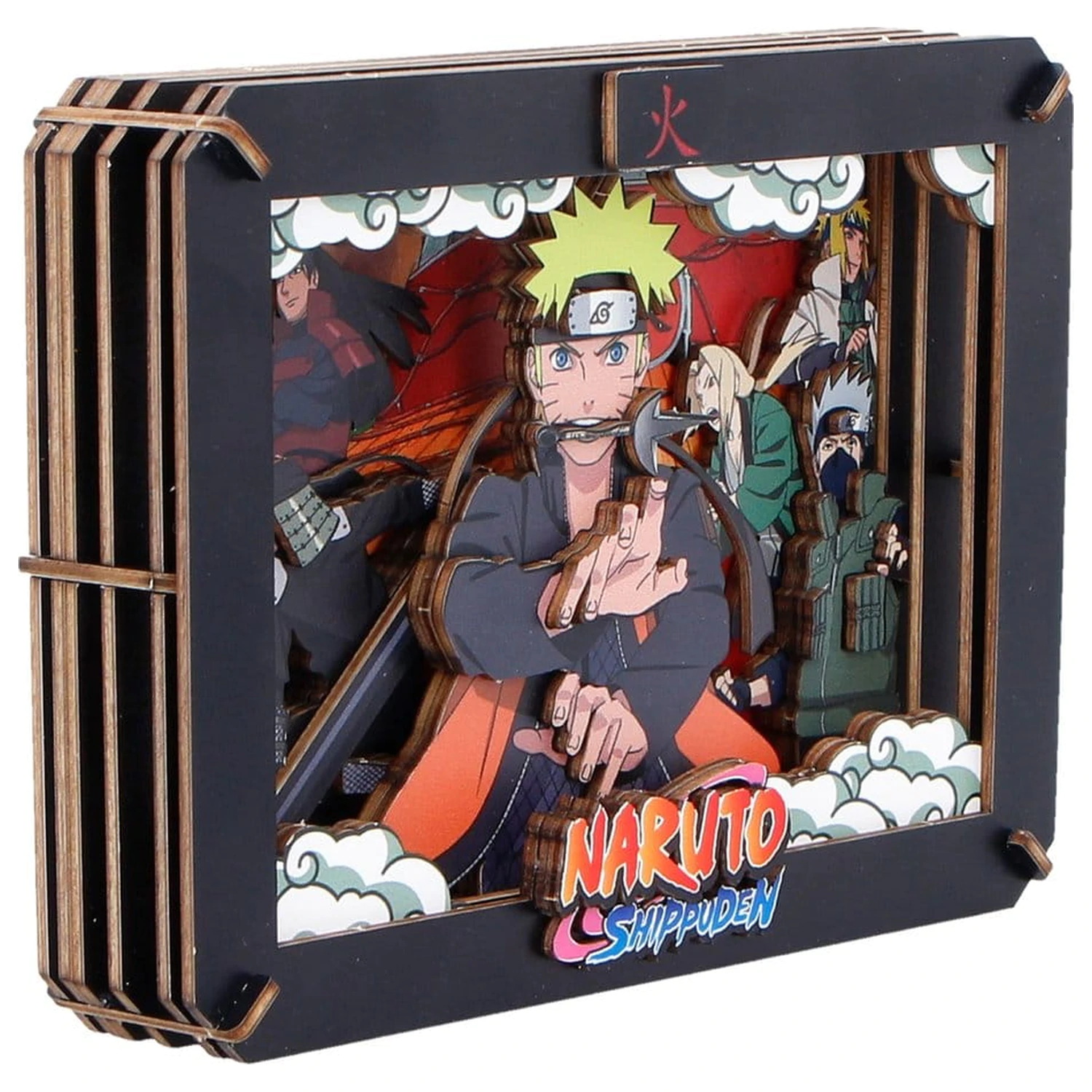 Naruto Model Kit Drveno Kazalište Hokage (srednje) 10 cm fotografija proizvoda
