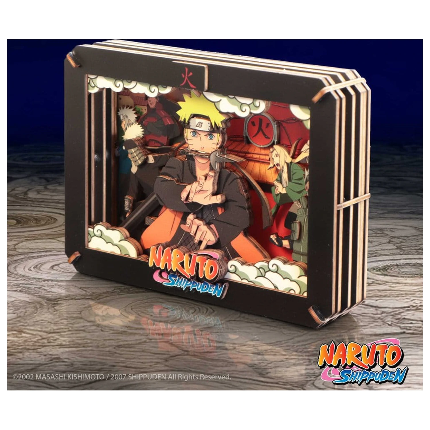 Naruto Model Kit Drveno Kazalište Hokage (srednje) 10 cm fotografija proizvoda