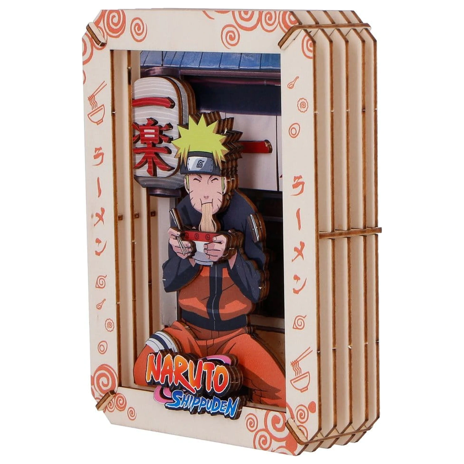 Naruto Model Kit Drveno kazalište Ramen (Srednje) 14 cm fotografija proizvoda