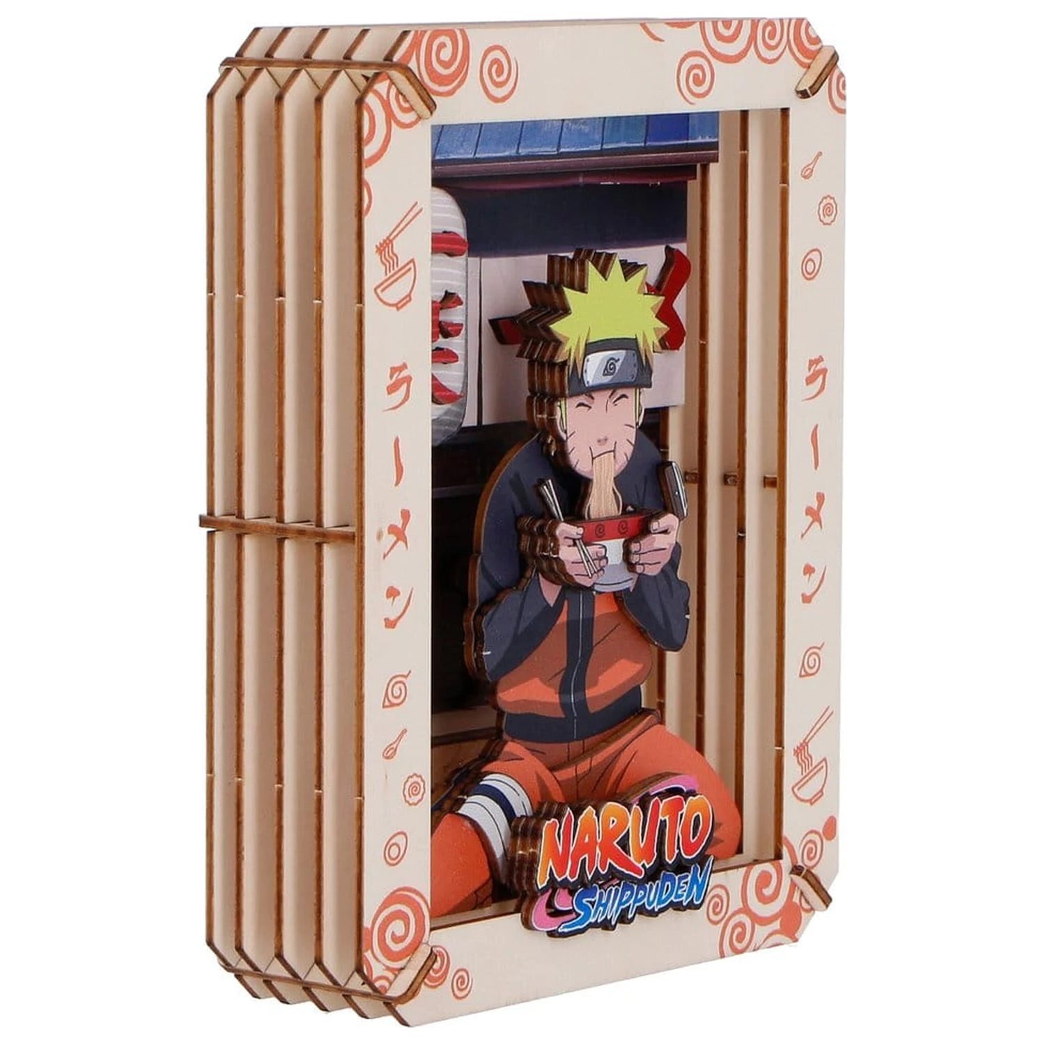 Naruto Model Kit Drveno kazalište Ramen (Srednje) 14 cm fotografija proizvoda