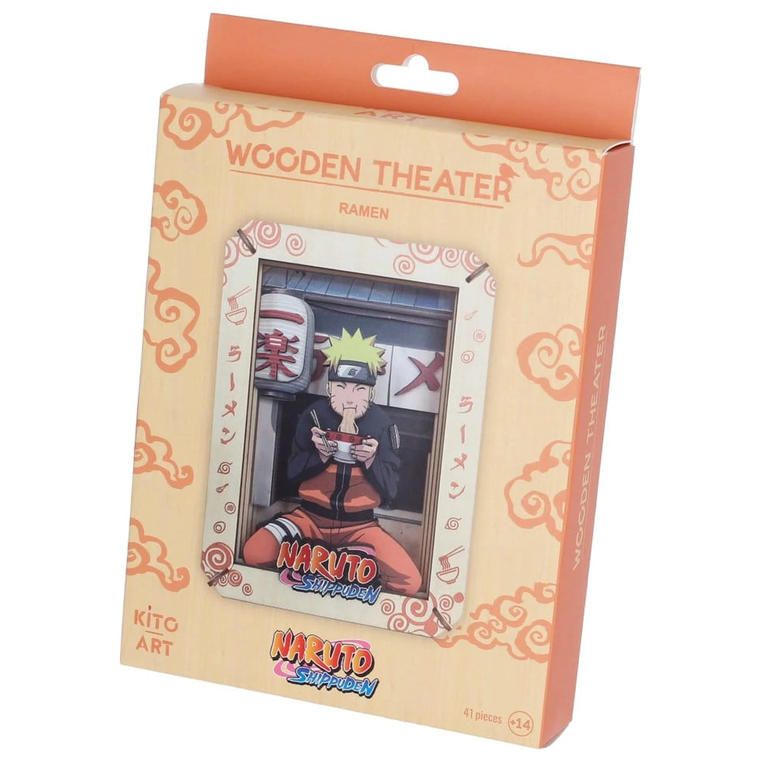 Naruto Model Kit Drveno kazalište Ramen (Srednje) 14 cm fotografija proizvoda