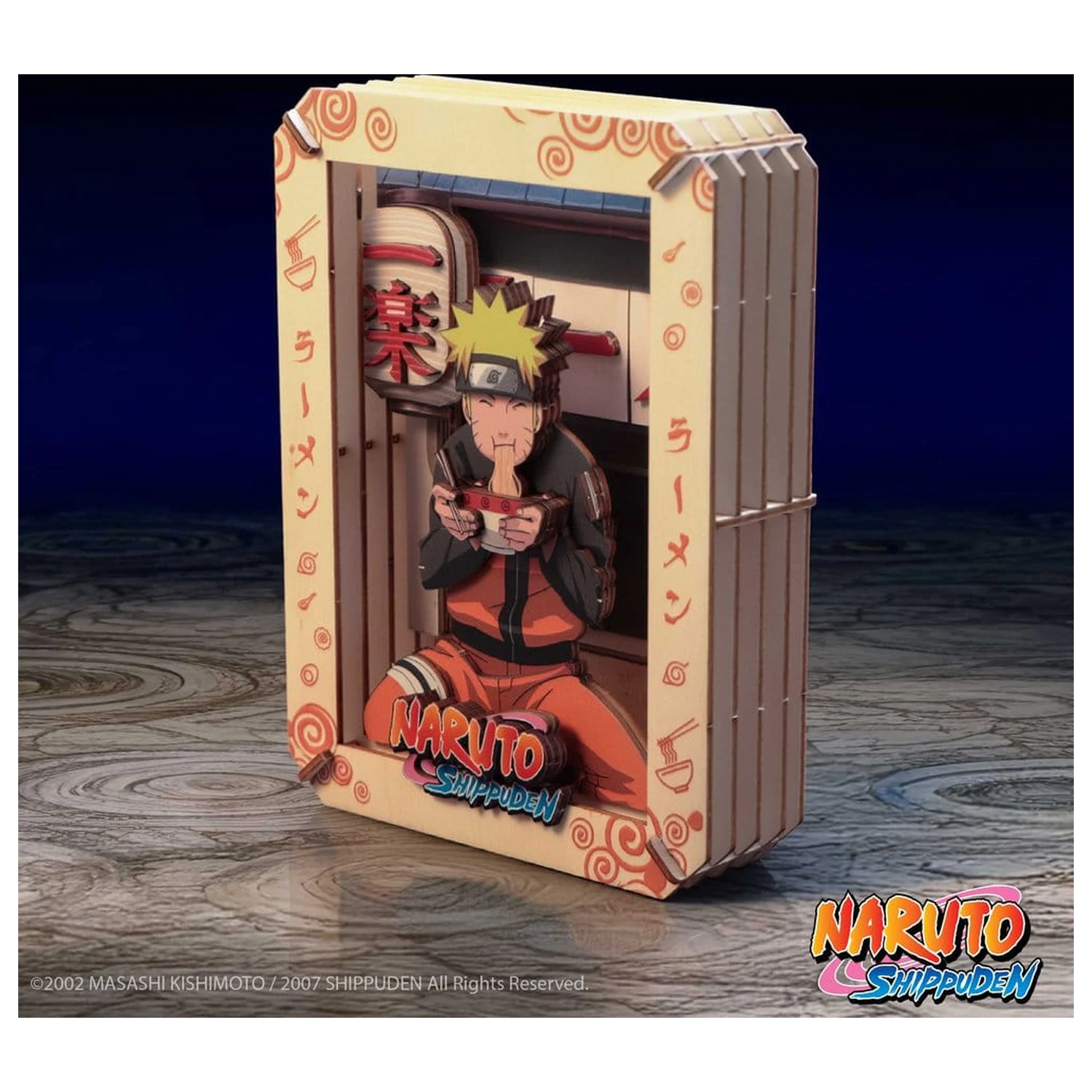 Naruto Model Kit Drveno kazalište Ramen (Srednje) 14 cm fotografija proizvoda