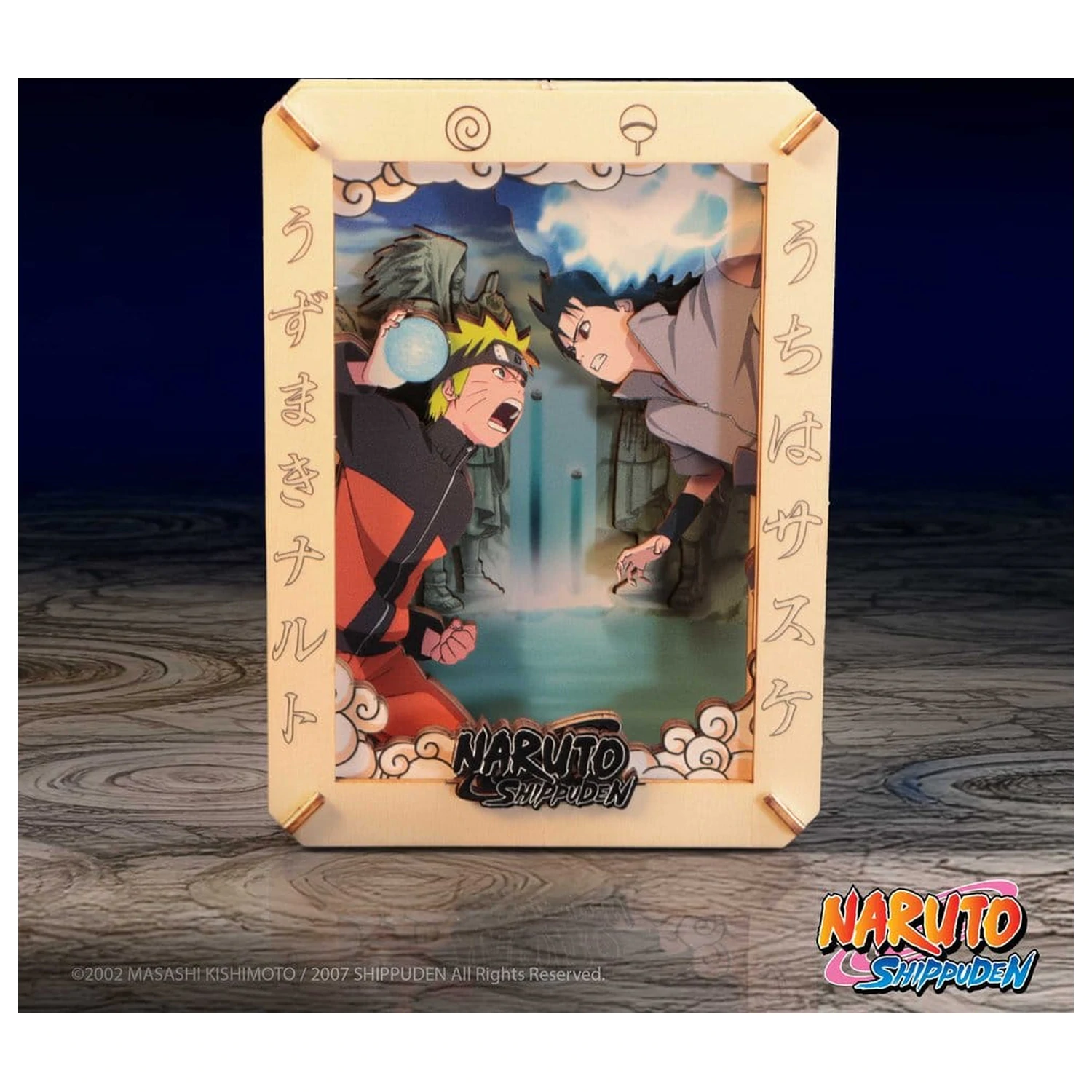 Naruto model set drveno kazalište The Final Valley (srednje) 14 cm fotografija proizvoda