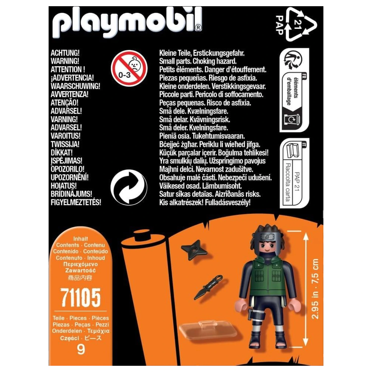 Naruto Yamato Playmobil figura fotografija proizvoda