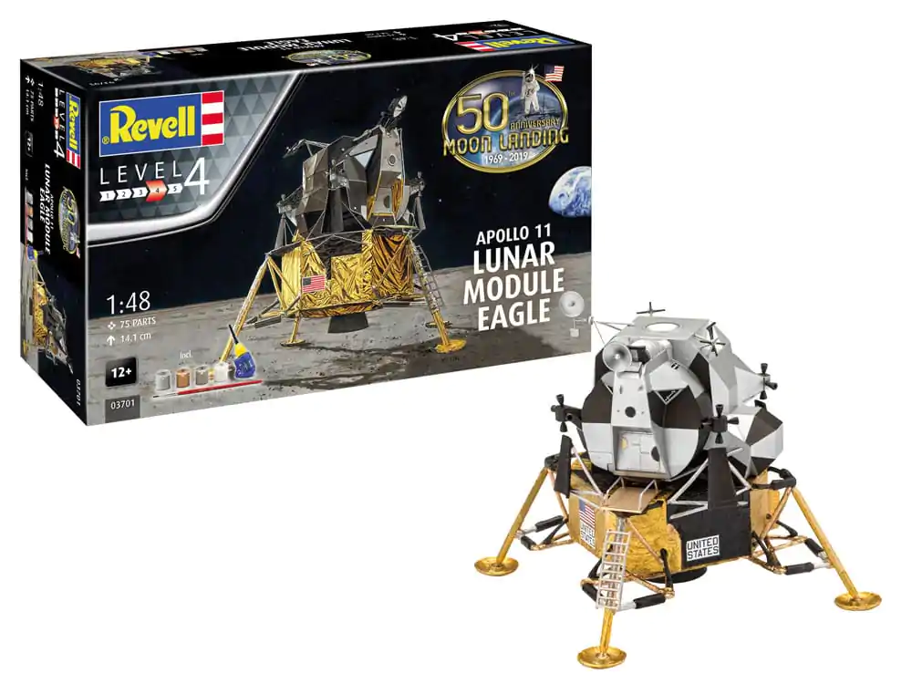 NASA Model Kit Poklon Set 1/48 Apollo 11 Lunarni Modul Eagle 14 cm fotografija proizvoda