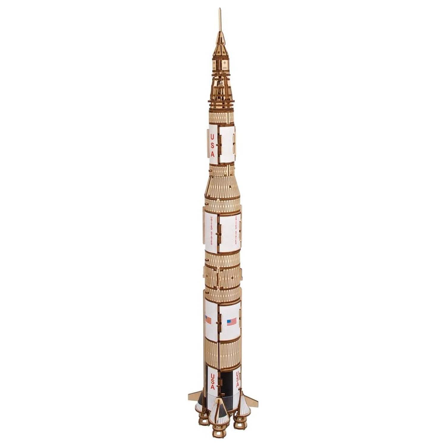 NASA 3D Drvena Slagalica Saturn V fotografija proizvoda
