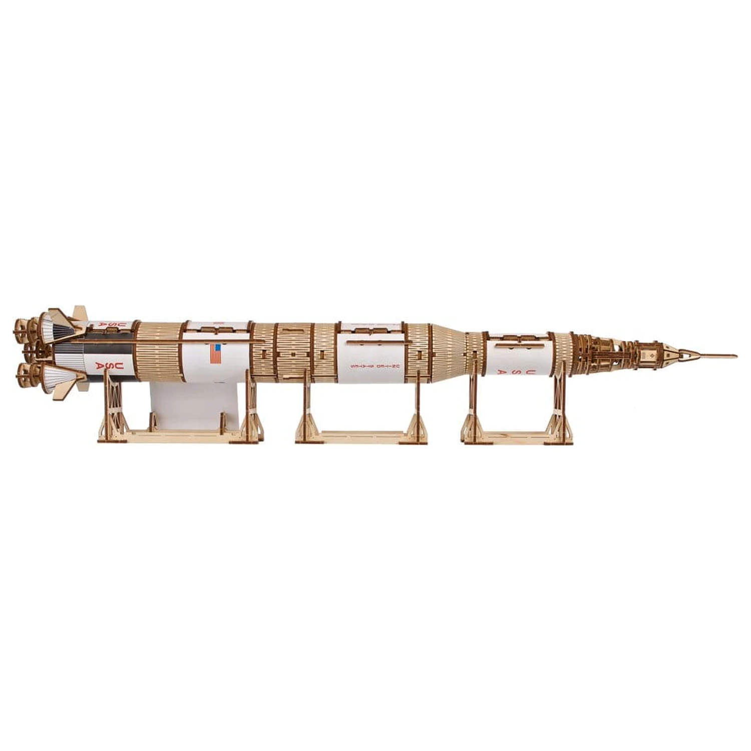 NASA 3D Drvena Slagalica Saturn V fotografija proizvoda