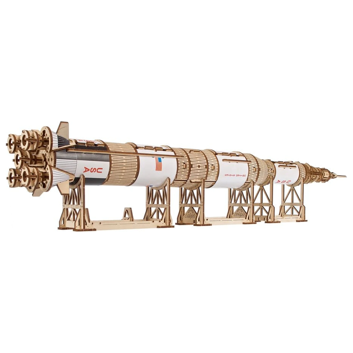 NASA 3D Drvena Slagalica Saturn V fotografija proizvoda