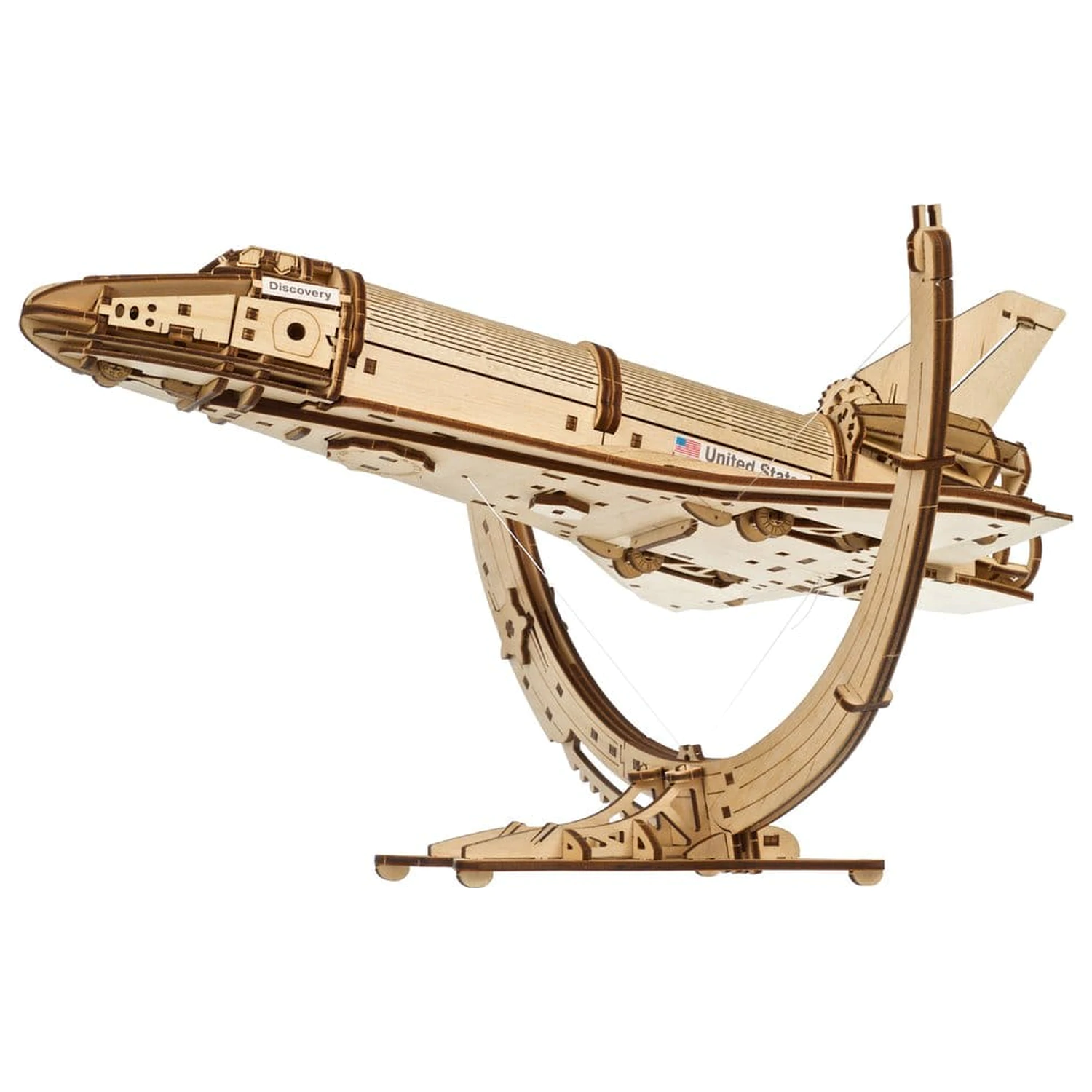 NASA 3D Drvena Slagalica Space Shuttle Discovery fotografija proizvoda