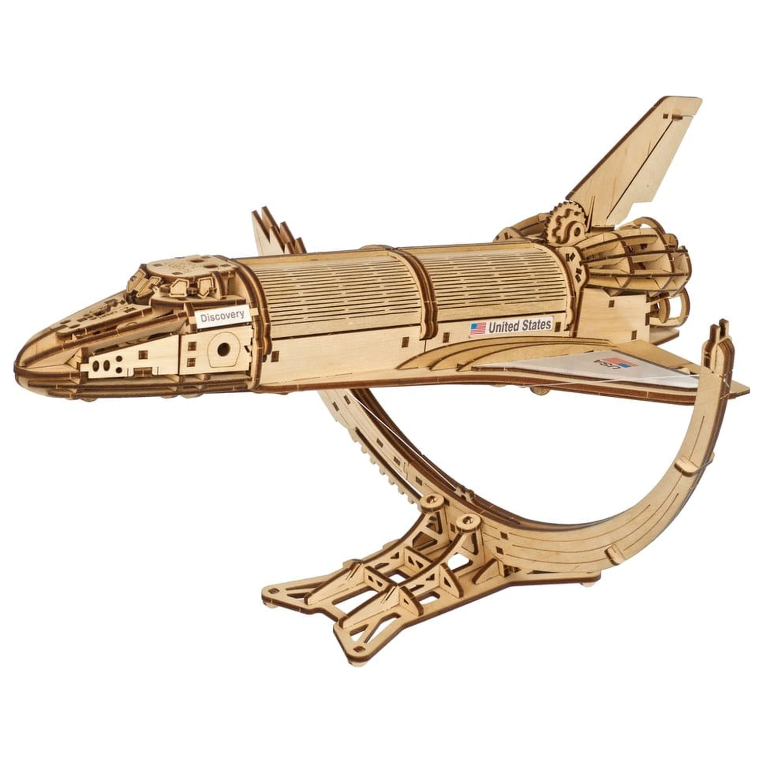 NASA 3D Drvena Slagalica Space Shuttle Discovery fotografija proizvoda